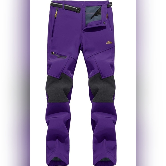 🌸Thick Pants Winter Windproof Fleece Lined Ski - Picture 1 of 5